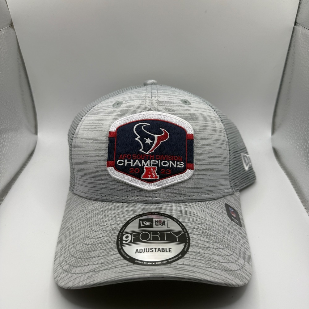 New Era Houston Texans 2023 AFC South‎ Division Champions 9FORTY Hat Snapback